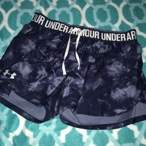 Blue under armour shorts
